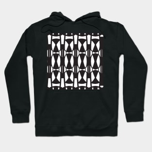 Monochrome Mosaic Hoodie